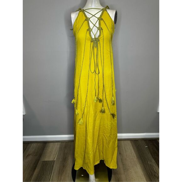 NWT MY BEACHY SIDE MONARCH MAXI DRESS SIZE S $515 - Picture 5 of 13